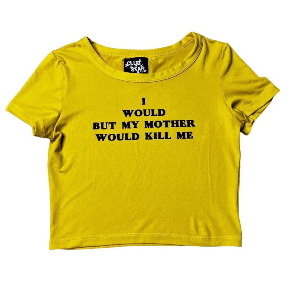 CLUB STAR NYC CROP TOP